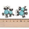 Resin Imitation Turquoise Pendants FIND-C068-23AS-3