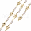 Rack Plating Brass Butterfly Link Chains CHC-C026-12-1