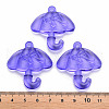Transparent Acrylic Pendants TACR-T024-01B-936-4
