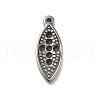 Non-Tarnish 304 Stainless Steel Pendant Rhinestone Settings STAS-I694-08P-1