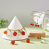 Spritewelry 16Pcs 8 Style Handmade Lampwork Pendants LAMP-SW0001-01-8