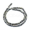 Natural Dalmatian Jasper Beads Strands G-F631-D23-2