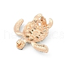 Zinc Alloy Rhinestone Brooch JEWB-C040-01B-G-2