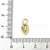 Brass Micro Pave Cubic Zirconia Pendants KK-M322-48G-01-3