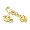 Brass Hook and S-Hook Clasps KK-U059-22G-2