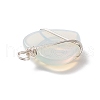 Opalite Pendants PALLOY-JF01663-01-3