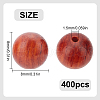 HOBBIESAY Natural Wood Beads WOOD-HY0001-22A-2