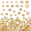   120Pcs 12 Styles Alloy Beads Caps FIND-PH0022-80G-1