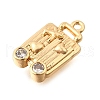 Brass Pendants KK-C096-08G-2