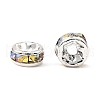 Brass Rhinestone Spacer Beads RB-A014-Z5mm-28S-NF-3