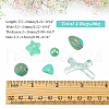 WADORN 4 Bags Acrylic Beads MACR-WR0001-03A-2