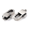 925 Thailand Sterling Silver Lobster Claw Clasps STER-D003-24AS-2