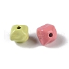 Spray Paint Alloy Beads PALLOY-H145-08-2