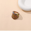 Dunhuang Style Glass Finger Rings FS-WGA00D8-07-1