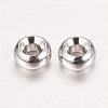 Real Platinum Plated Brass Spacer Beads X-KK-E702-34P-NF-1