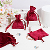 Beebeecraft 10Pcs Velvet Storage Bags TP-BBC0001-12B-01-4