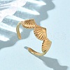 304 Stainless Steel Cuff Rings RJEW-P150-15G-1