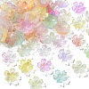 Opaque Plastic Bead Caps KY-CJC0012-03-1