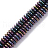 Electroplated Non-magnetic Hematite Beads Strands G-P571-B01-01-2