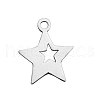 304 Stainless Steel Charms STAS-Q201-T150-1