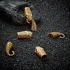 Tibetan Style Alloy Hook and Snake Head Clasps TIBE-TA0001-06AG-8