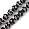 Tibetan Style dZi Beads Strands G-U022-A01-10mm-2