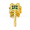Rack Plating Brass Micro Pave Cubic Zirconia Beads KK-Z081-05-1