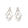 Non-Tarnish 201 Stainless Steel Pendants STAS-I199-A06-P-1
