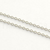 Non-Tarnish 304 Stainless Steel Cable Chains X-CHS-Q001-10-100m-1