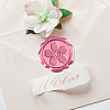 CHGCRAFT 50Pcs Adhesive Wax Seal Stickers DIY-CA0006-16E-8