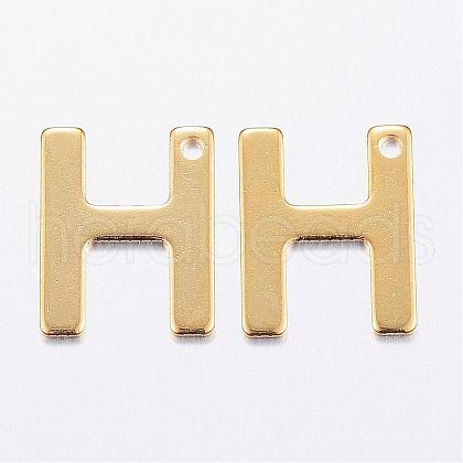 304 Stainless Steel Charms STAS-P141-H-1