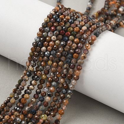 Natural Pietersute Beads Strands G-M449-A01-3mm-1