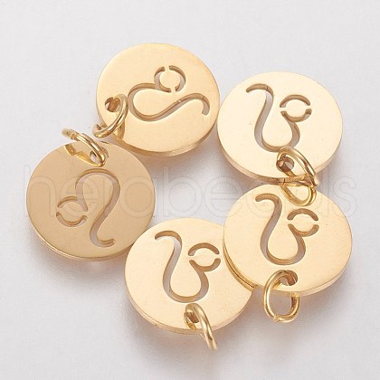 Ion Plating(IP) 304 Stainless Steel Pendants A-STAS-Q201-T445-5G-1