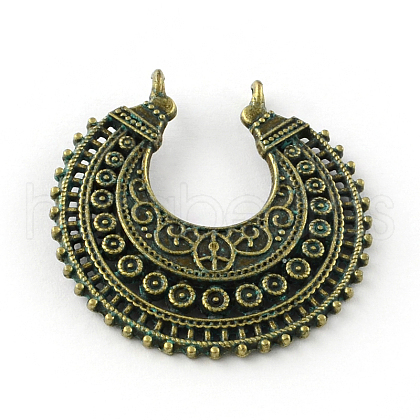 Zinc Alloy Pendants X-PALLOY-R065-134-LF-1