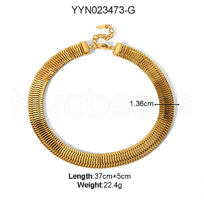 Stainless Steel Chain Necklaces for Women PX5529-2-1