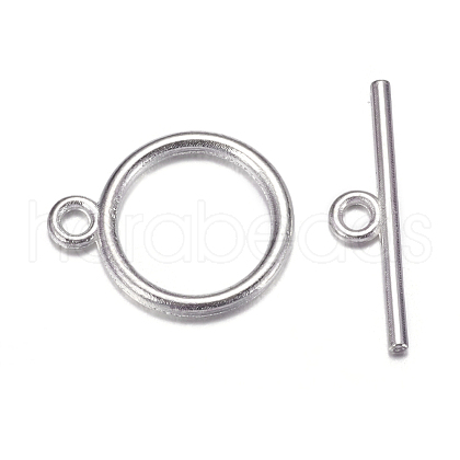 Tibetan Style Toggle Clasps TIBE-A12208-S-NR-1