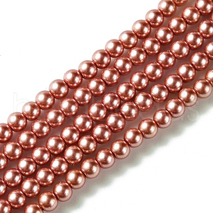 Grade A Glass Pearl Beads HY-J001-4mm-HX015-1