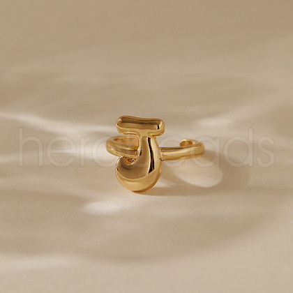 Brass Cuff Rings for Women FS-WG541EE-10-1