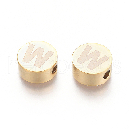 304 Stainless Steel Beads STAS-I126-02G-W-1