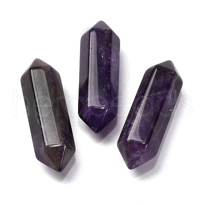 Natural Amethyst Double Terminated Points G-C153-01F-1