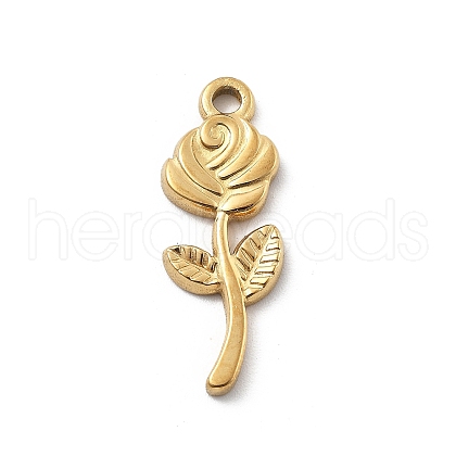 304 Stainless Steel Rhinestone Pendants STAS-D300-01G-01-1
