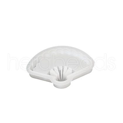 Fan DIY Silicone Pendant Molds PW-WGCBA6E-04-1