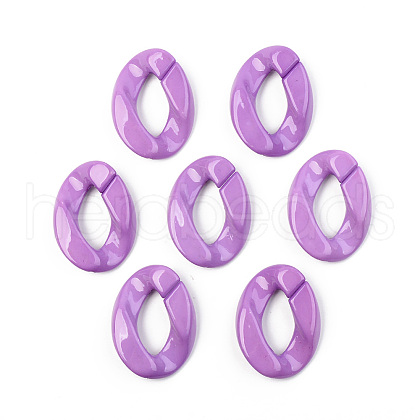 Opaque Acrylic Linking Rings OACR-T024-01-G02-1