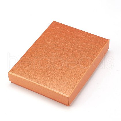 Python Pattern Cardboard Jewelry Set Boxes CBOX-L007-008A-1