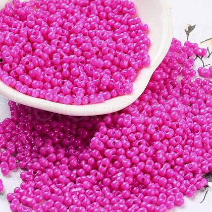 Baking Paint Glass Seed Beads X1-SEED-A033-05H-1