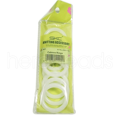 PE Plastic Locking Stitch Marker Rings DIY Knitting Tools Crochet Accessories PW22071311916-1