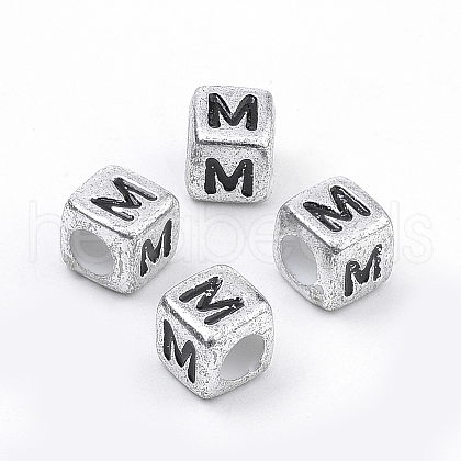 Plated Acrylic Beads X1-PB43C9308-M-1