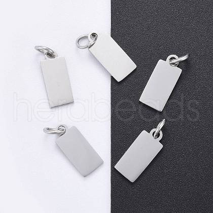 Tarnish Resistant 201 Stainless Steel Pendants STAS-S105-T633-1-6-1