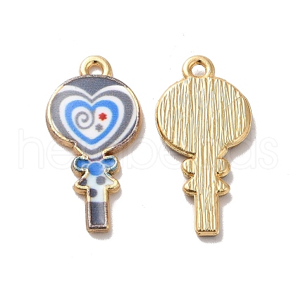 Alloy Enamel Pendants ENAM-D043-11G-06-1