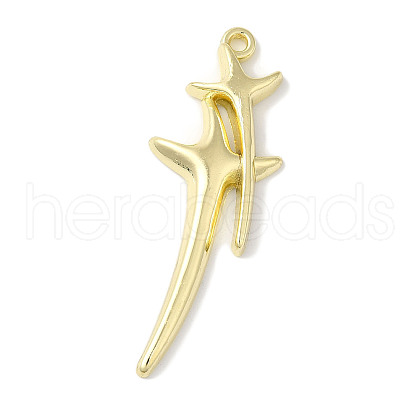 Rack Plating Alloy Pendants FIND-I039-044D-G-1